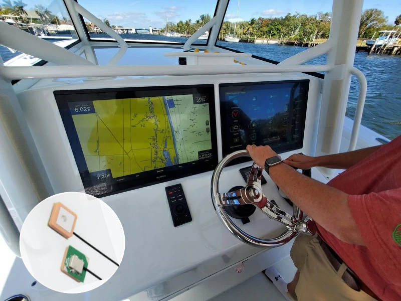 GPS antenna for navigation هوائي GPS للملاحة