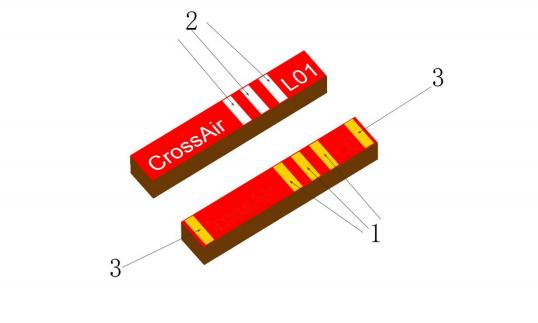 SMD Patch Antenna CA-L01 لتطبيقات 4G