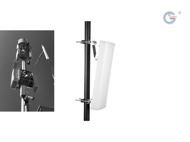 هوائي لوحة خارجي عالي الكسب 12dBi مع موصل N-Female GL-DY7027S6512