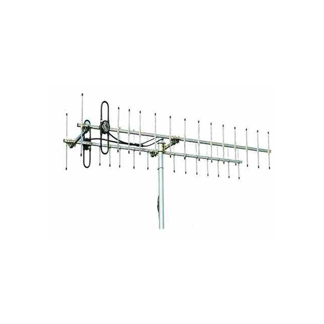 هوائي Yagi ثنائي القطب فائق الكسب 15.7 ديسيبل 330-390 ميجاهرتز