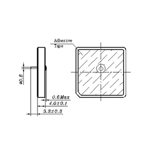 استقطاب LHCP 2338MHz هوائي GPS GL2504D