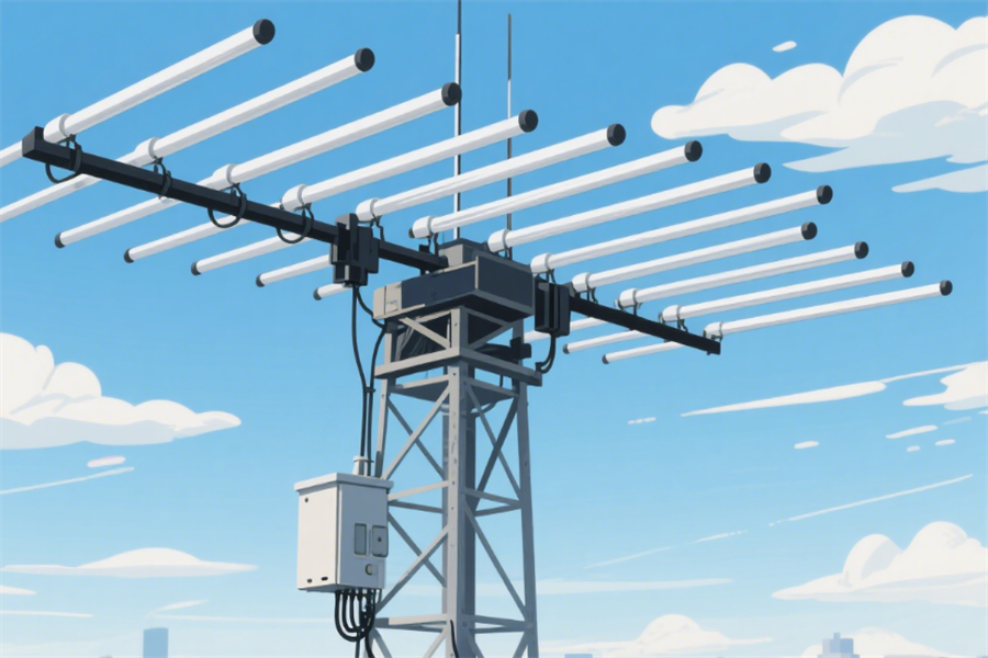 هوائي ثنائي القطب