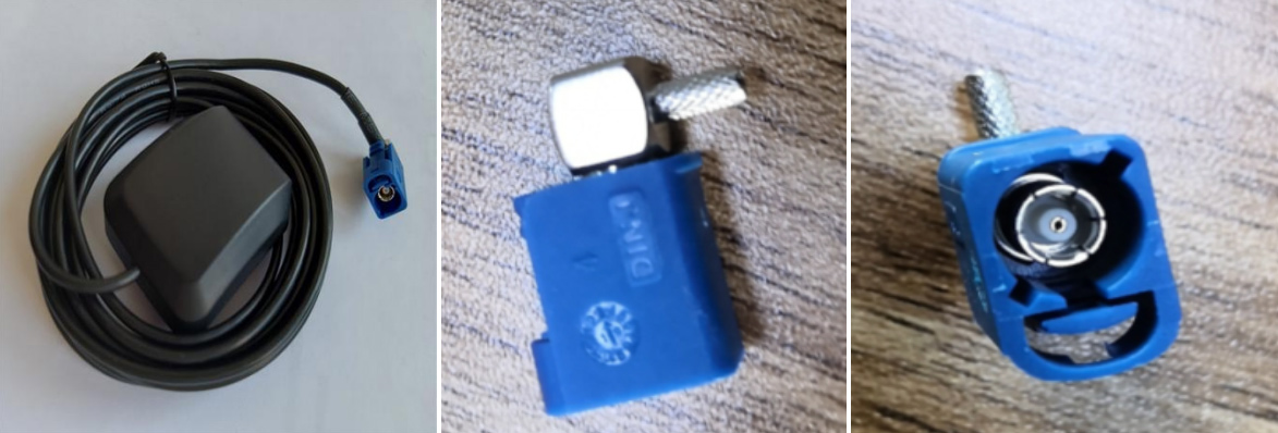 Fakra C Blue Connector GPS Atenna GL-DY008