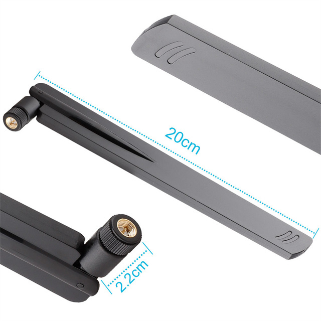 هوائي مطاط كامل LTE مع SMA Male Connector GL-DY431