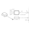 SMA Female Connector High GAIN GPS External Attenna GL-DY002