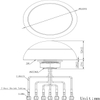 7 في 1 WiFi و LTE Combo Antenna 604