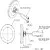 GNSS و 4G Combo Antenna 2M Cable SMA Male GL-DY046L COMBO عالية الدقة