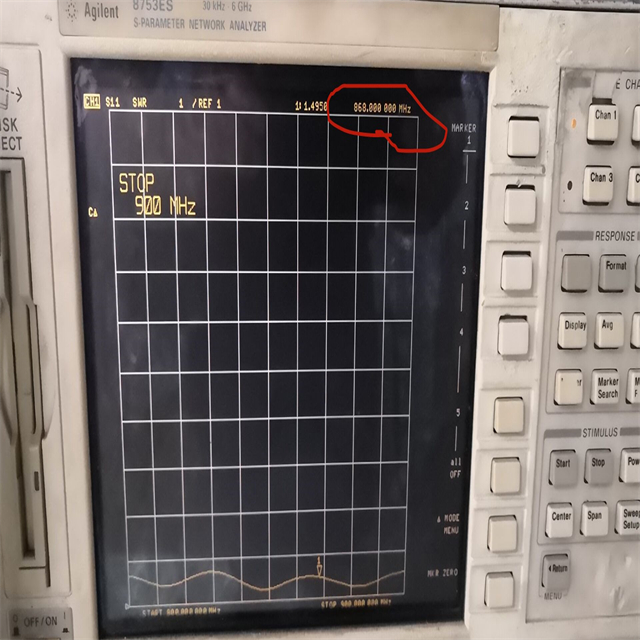 هوائي مغناطيس 433 ميجا هرتز مع SMA Male Connector