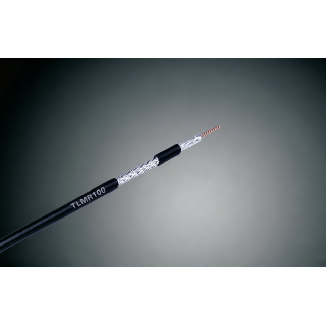 سترة PVC سوداء للكابل المحوري 50 أوم 15 جيجا هرتز