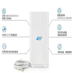 أبيض 11DBI لوحة الاستقطاب المزدوجة هوائي GL-DYP11 